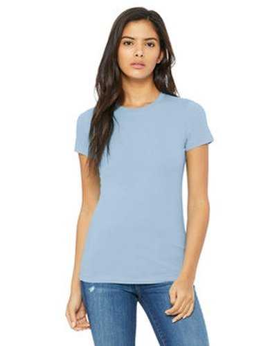 Bella + Canvas 6004 Ladies&#39; Slim Fit T-Shirt - Baby Blue - HIT a Double