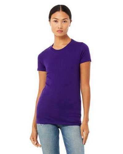 Bella + Canvas 6004 Ladies' Slim Fit T-Shirt - Team Purple - HIT a Double