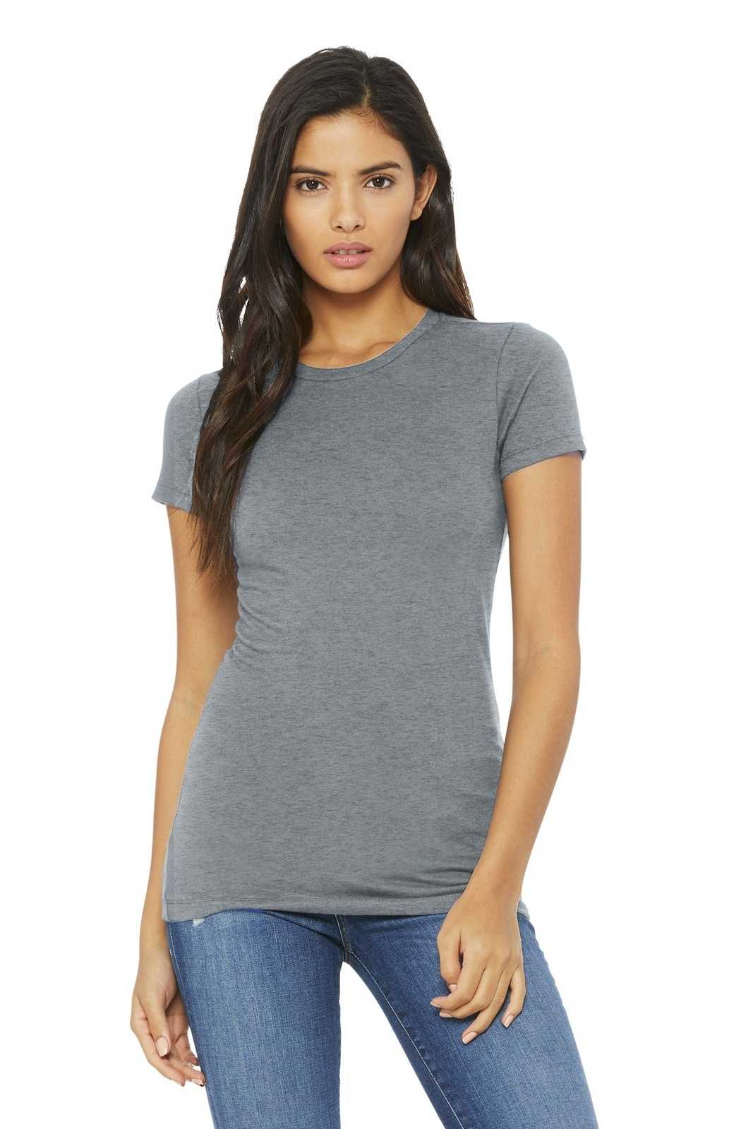 Bella + Canvas 6004 Women&#39;s The Favorite Tee - Athletic Heather - HIT a Double