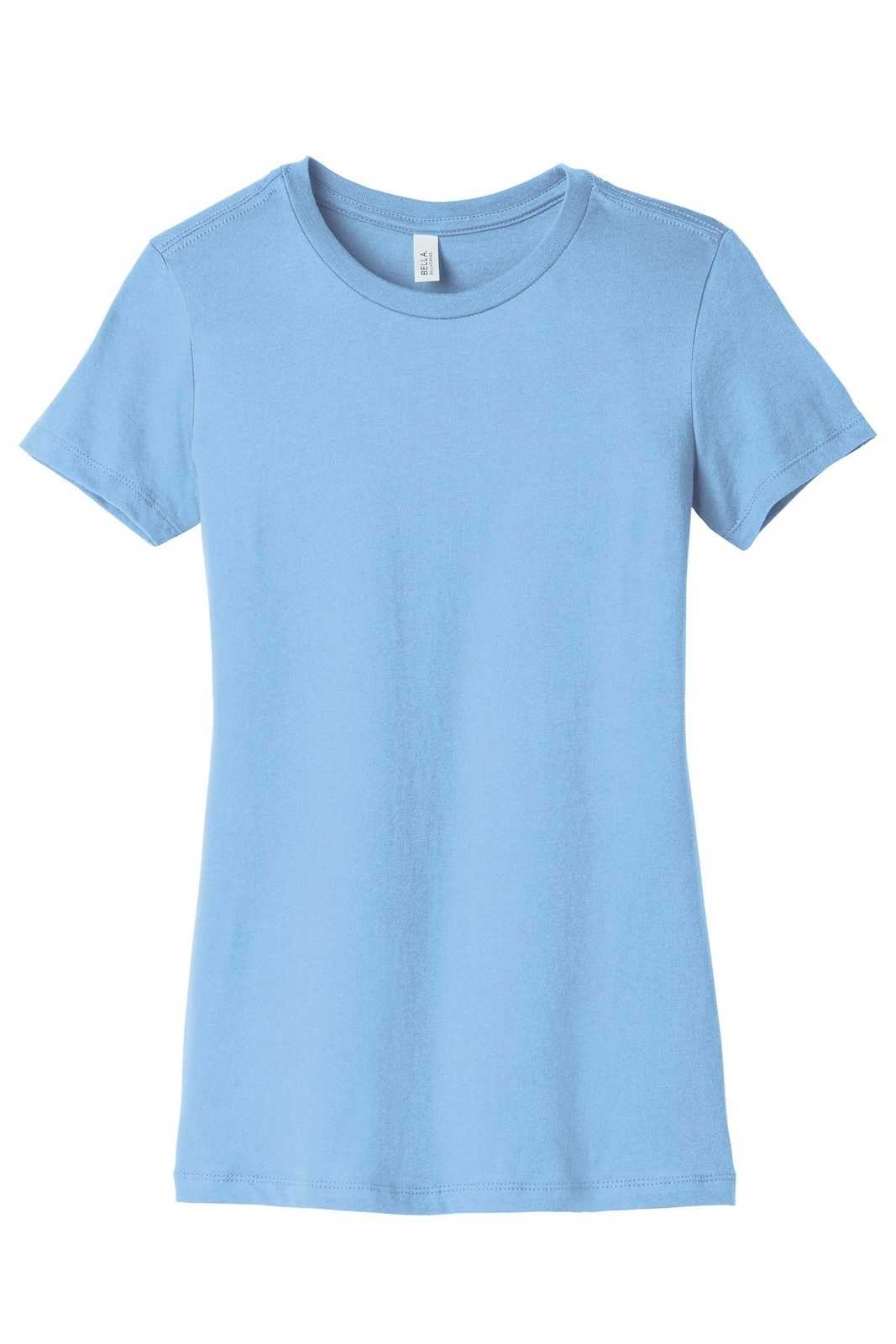Bella + Canvas 6004 Women&#39;s The Favorite Tee - Baby Blue - HIT a Double