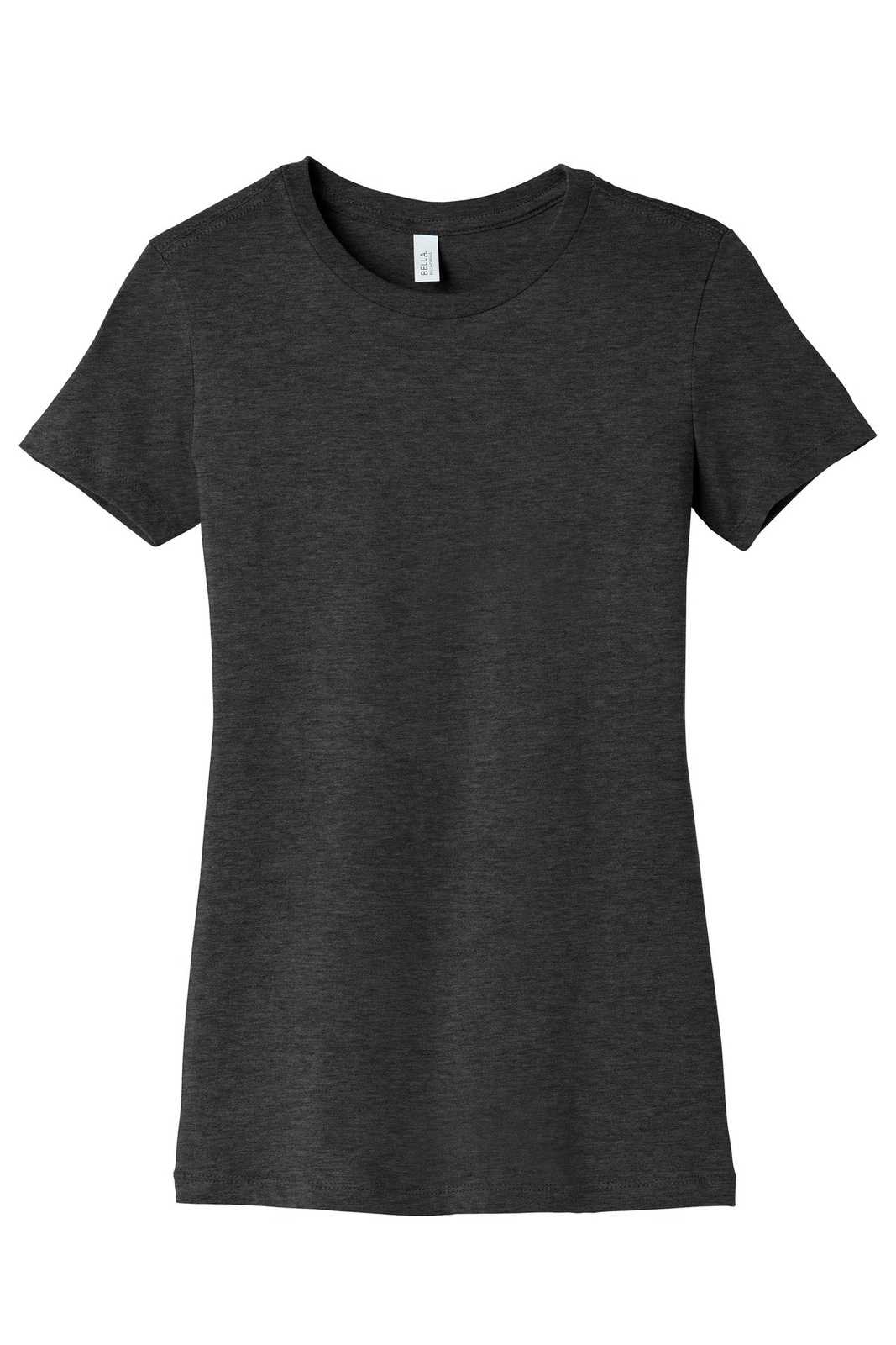 Bella + Canvas 6004 Women's The Favorite Tee - Black Heather - HIT a Double