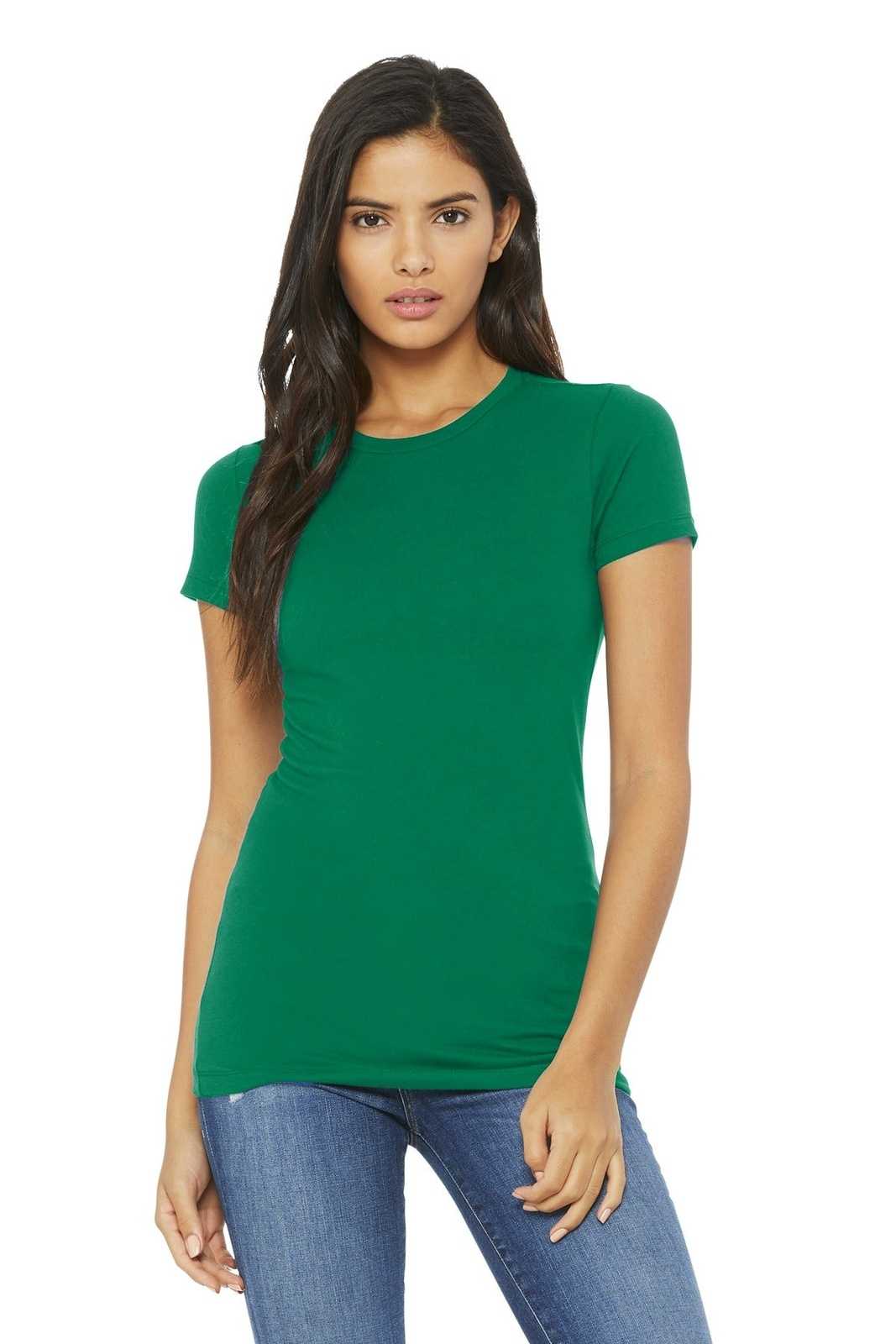 Bella + Canvas 6004 Women&#39;s The Favorite Tee - Kelly - HIT a Double