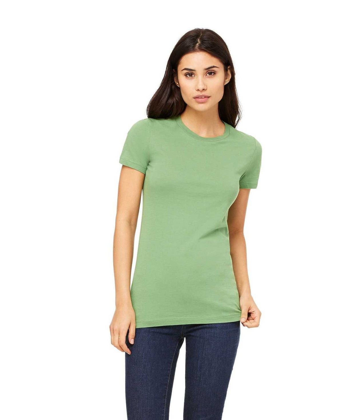 Bella + Canvas 6004 Women&#39;s The Favorite Tee - Leaf - HIT a Double