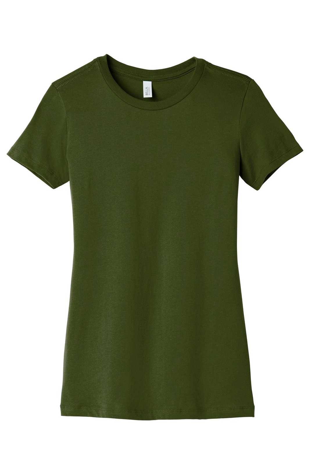 Bella + Canvas 6004 Women&#39;s The Favorite Tee - Olive - HIT a Double