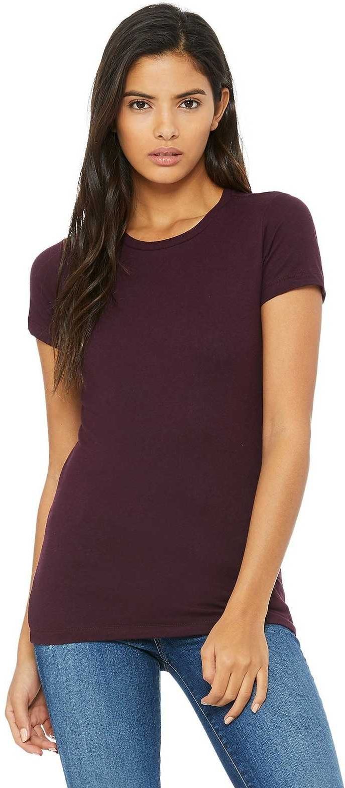 Bella Canvas 6004 Women s The Favorite Tee Plum