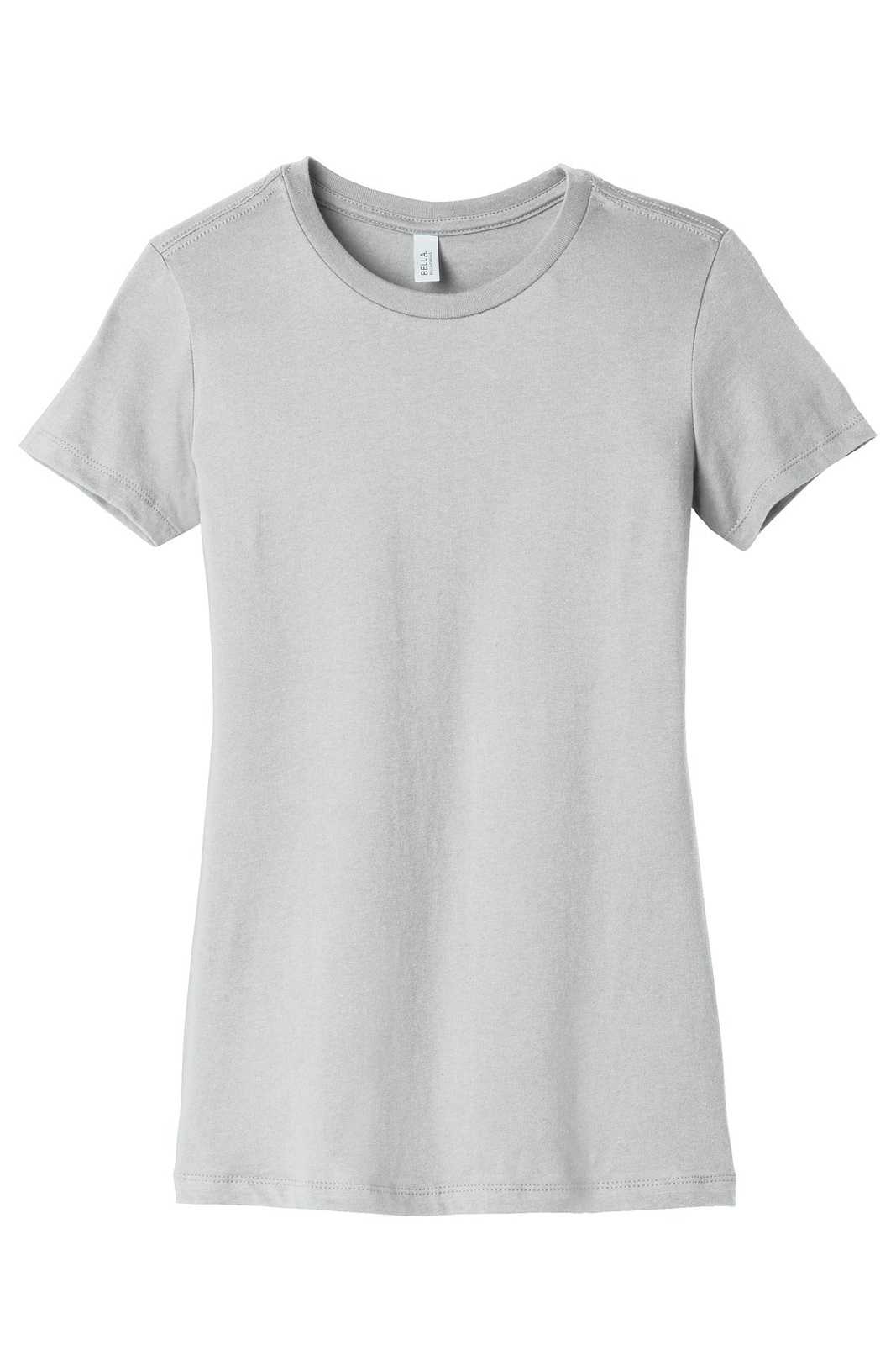 Bella + Canvas 6004 Women&#39;s The Favorite Tee - Silver - HIT a Double