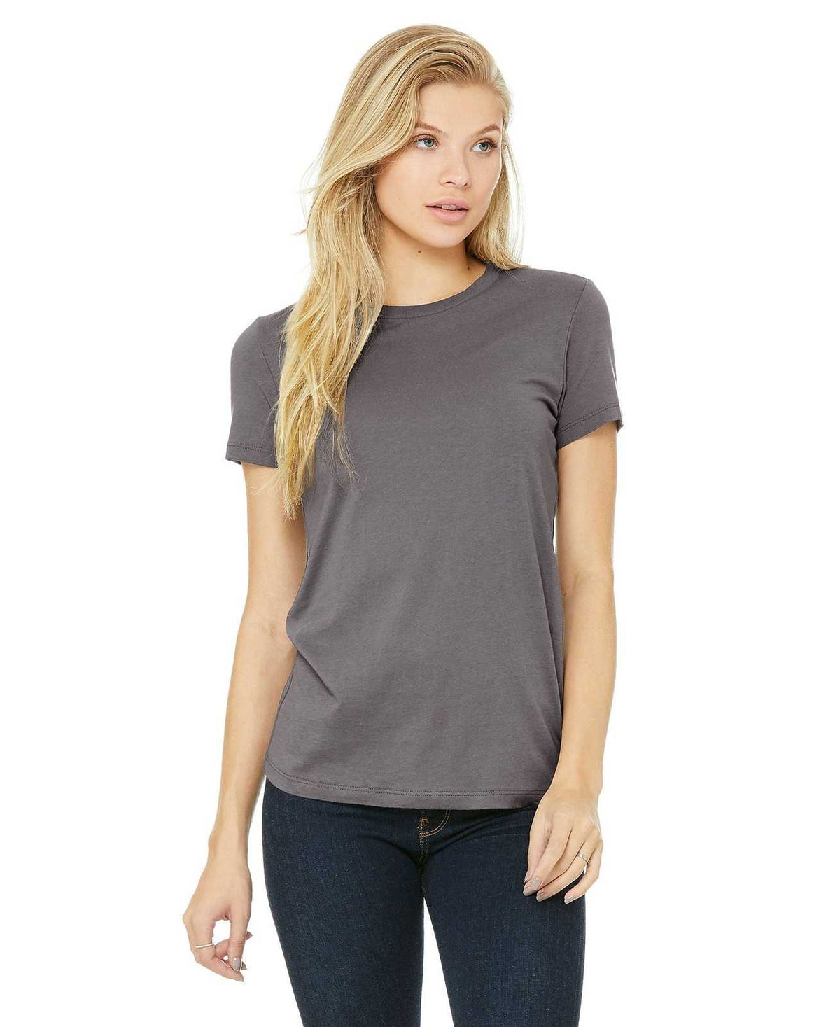 Bella + Canvas 6004 Women&#39;s The Favorite Tee - Storm - HIT a Double