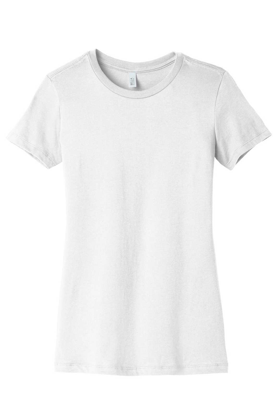Bella + Canvas 6004 Women&#39;s The Favorite Tee - White - HIT a Double