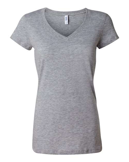 Bella + Canvas 6005 Womens Jersey V-Neck Tee - Athletic Heather - HIT a Double