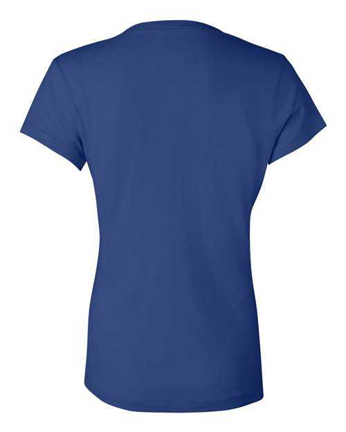 Bella + Canvas 6005 Womens Jersey V-Neck Tee - True Royal - HIT a Double