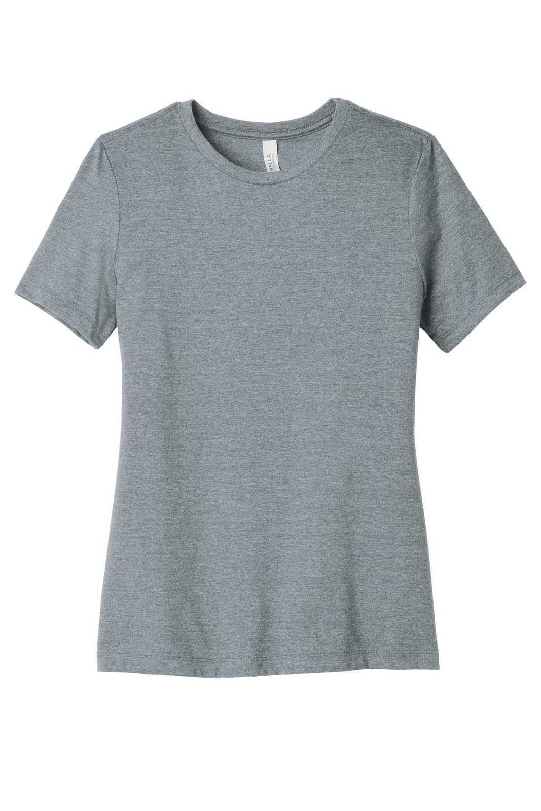 Bella + Canvas 6400 Women&#39;s Relaxed Jersey Short Sleeve Tee - Athletic Heather - HIT a Double