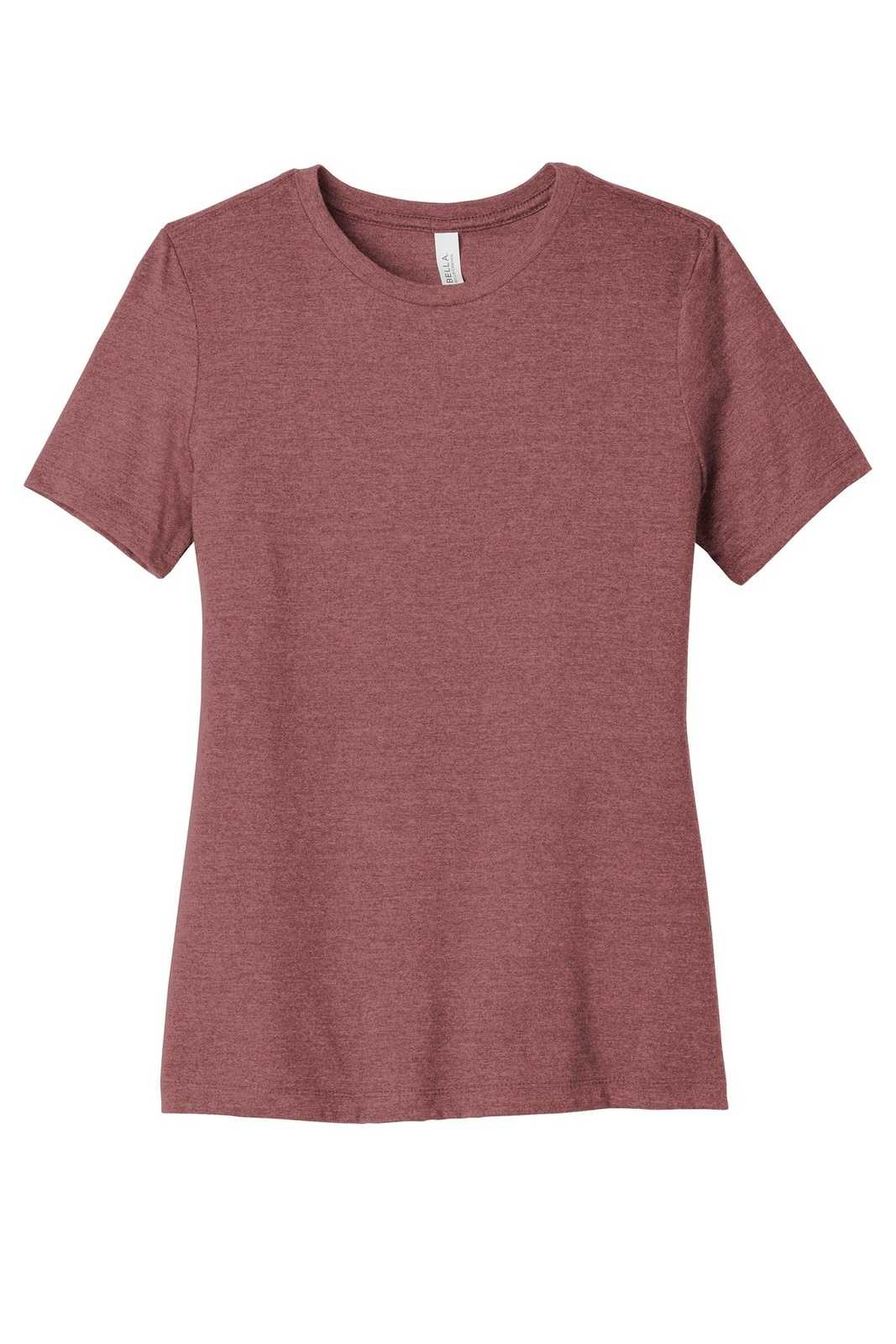 Bella + Canvas 6400 Women&#39;s Relaxed Jersey Short Sleeve Tee - Heather Mauve - HIT a Double