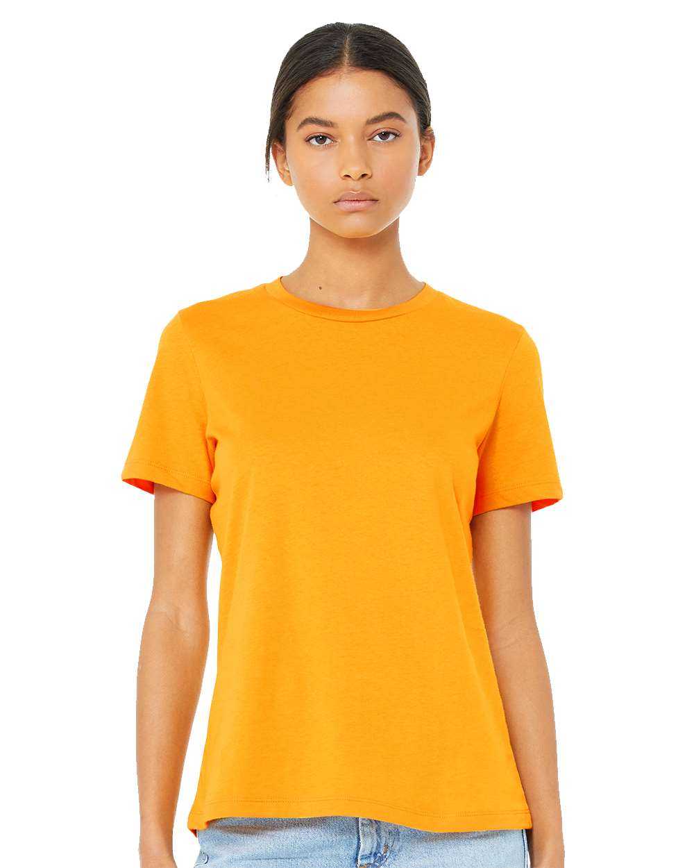 Bella + Canvas 6400 Womens Relaxed Jersey Tee - Gold - HIT a Double