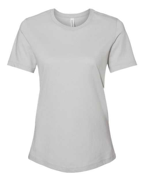 Bella + Canvas 6400 Womens Relaxed Jersey Tee - Solid Athletic Grey - HIT a Double