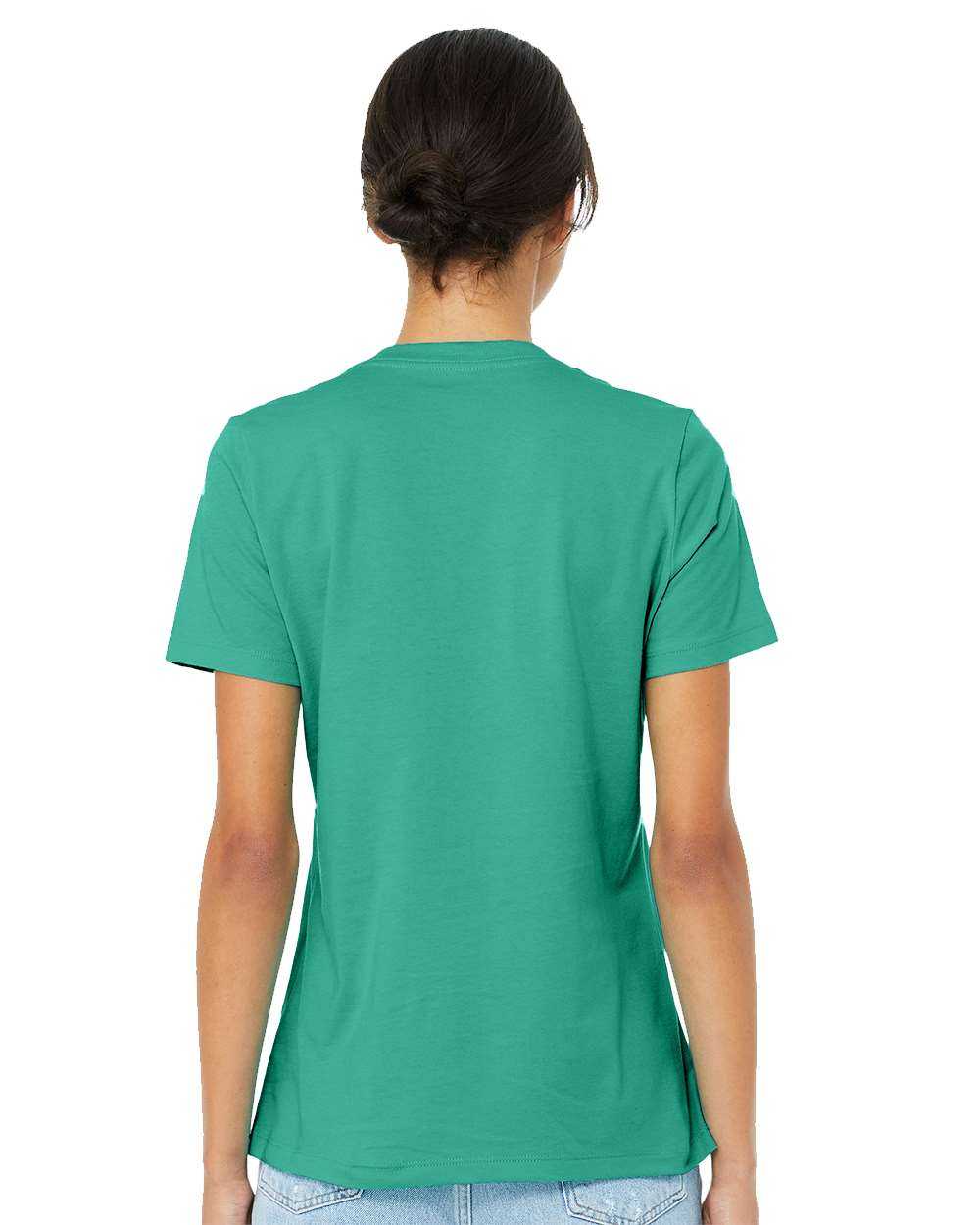 Bella + Canvas 6400 Womens Relaxed Jersey Tee - Teal - HIT a Double