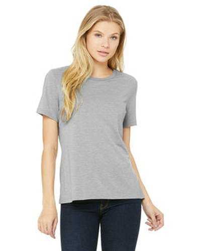 Bella + Canvas 6413 Ladies' Relaxed Triblend T-Shirt - Athletic Gray Triblend - HIT a Double