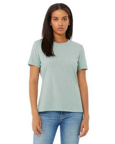 Bella + Canvas 6413 Ladies&#39; Relaxed Triblend T-Shirt - Dusty Blue Triblend - HIT a Double