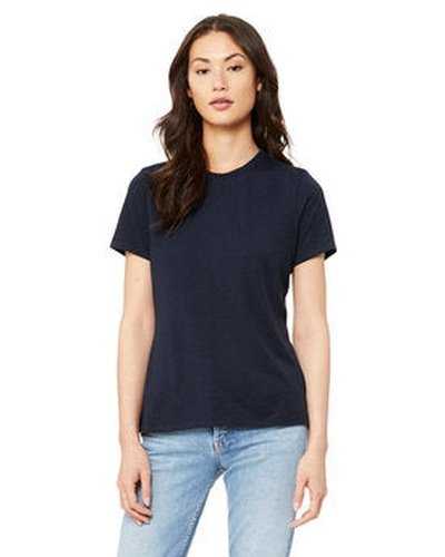 Bella + Canvas 6413 Ladies' Relaxed Triblend T-Shirt - Solidark Navy Triblend - HIT a Double