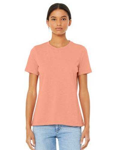Bella + Canvas 6413 Ladies' Relaxed Triblend T-Shirt - Sunset Triblend - HIT a Double