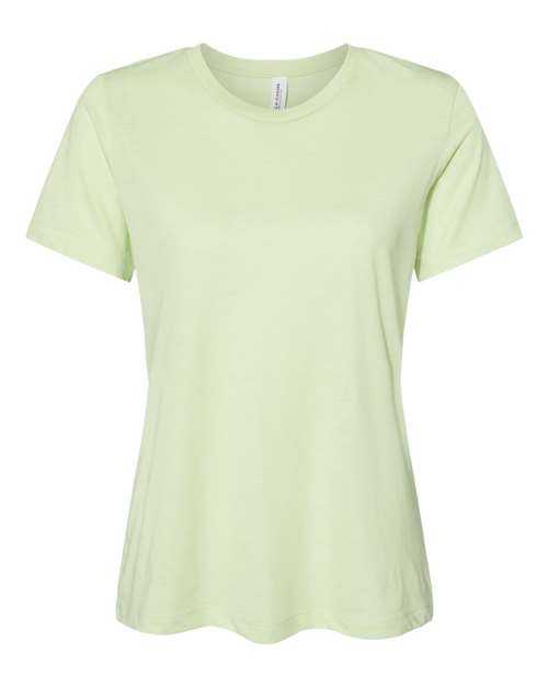 Bella + Canvas 6413 Womens Relaxed Fit Triblend Tee - Spring Green Triblend - HIT a Double