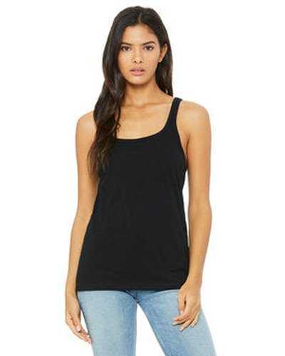 Bella + Canvas 6488 Ladies&#39; Relaxed Jersey Tank - Black - HIT a Double