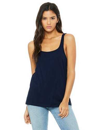 Bella + Canvas 6488 Ladies&#39; Relaxed Jersey Tank - Navy - HIT a Double