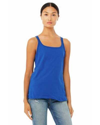 Bella + Canvas 6488 Ladies' Relaxed Jersey Tank - True Royal - HIT a Double
