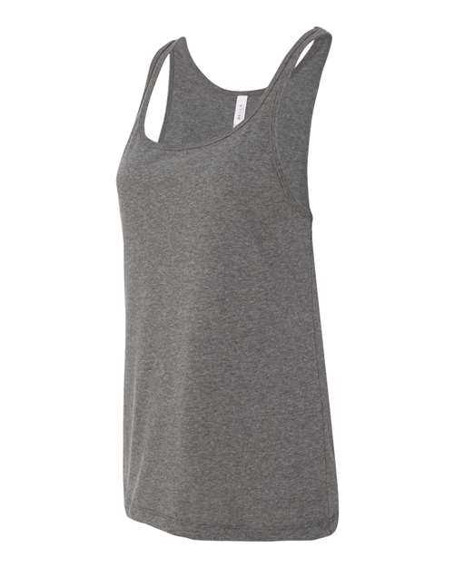 Bella + Canvas 6488 Womens Relaxed Jersey Tank - Deep Heather - HIT a Double