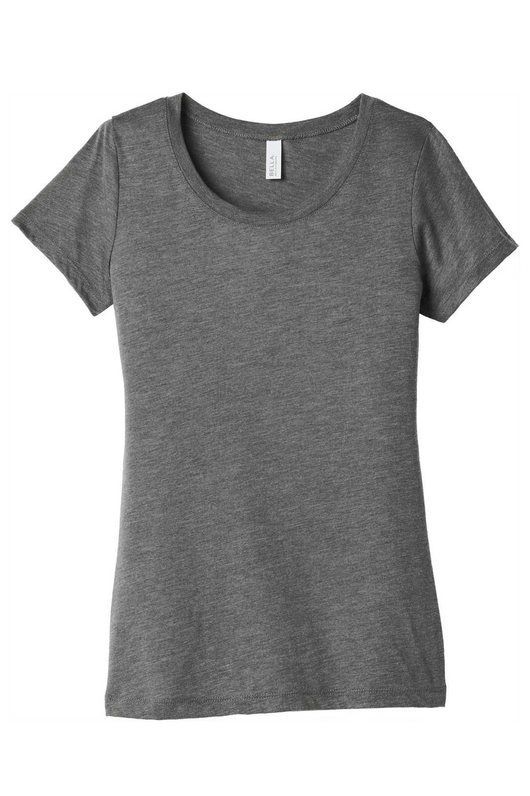 Bella + Canvas 8413 Women's Triblend Short Sleeve Tee - Gray Triblend - HIT a Double