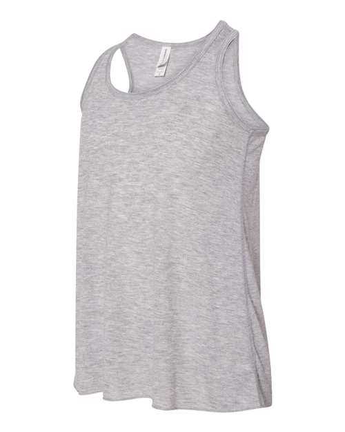 Bella + Canvas 8800Y Youth Flowy Racerback Tank - Athletic Heather - HIT a Double