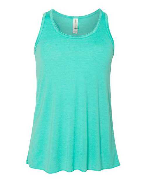 Bella + Canvas 8800Y Youth Flowy Racerback Tank - Teal - HIT a Double