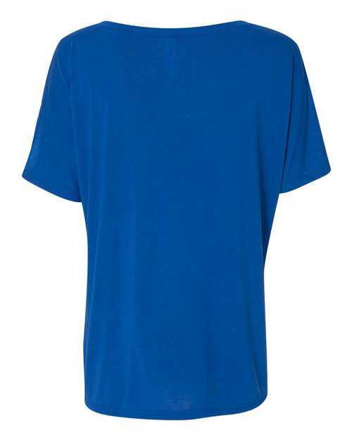 Bella + Canvas 8815 Womens Slouchy V-Neck Tee - True Royal - HIT a Double
