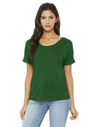 Bella + Canvas 8816 Ladies&#39; Slouchy Scoop-Neck T-Shirt - Kelly - HIT a Double