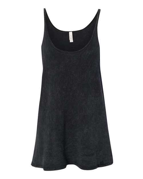Bella + Canvas 8838 Women's Slouchy Tank - Black Mineral Wash - HIT a Double