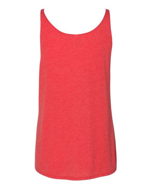 Bella + Canvas 8838 Women&#39;s Slouchy Tank - Red Triblend - HIT a Double