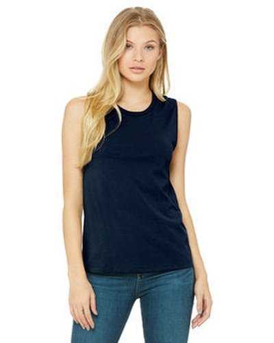 Bella + Canvas B6003 Ladies' Jersey Muscle Tank - Navy - HIT a Double