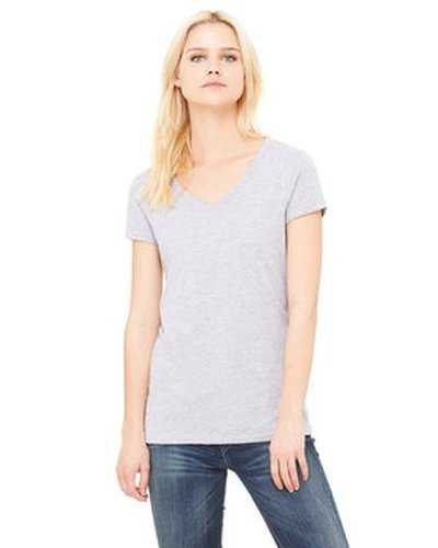 Bella + Canvas B6005 Ladies' Jersey Short-Sleeve V-Neck T-Shirt - Athletic Heather - HIT a Double