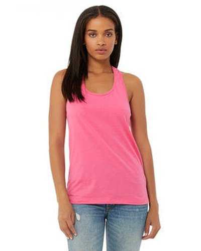 Bella + Canvas B6008 Ladies&#39; Jersey Racerback Tank - Charity Pink - HIT a Double
