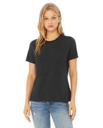 Bella + Canvas B6400 Ladies' Relaxed Jersey Short-Sleeve T-Shirt - Dark Gray - HIT a Double