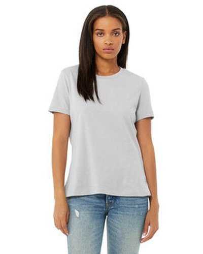Bella + Canvas B6400 Ladies' Relaxed Jersey Short-Sleeve T-Shirt - Solid Athlightc Gray - HIT a Double