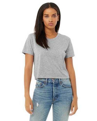 Bella + Canvas B8882 Ladies' Flowy Cropped T-Shirt - Athletic Heather - HIT a Double