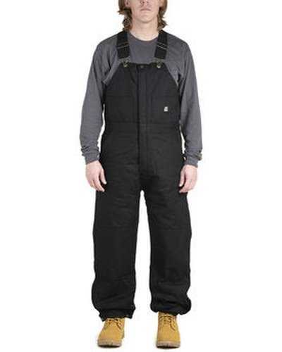 Berne B415T Men's Tall Heritage Insulated Bib Overall - Black - HIT a Double