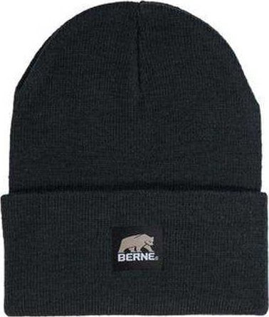Berne H150 Heritage Knit Cuff Cap - Black - HIT a Double