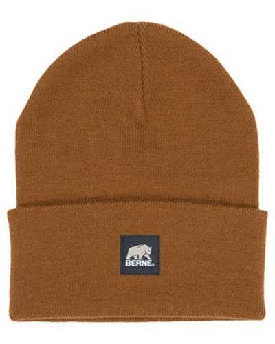 Berne H150 Heritage Knit Cuff Cap - Brown Duck - HIT a Double