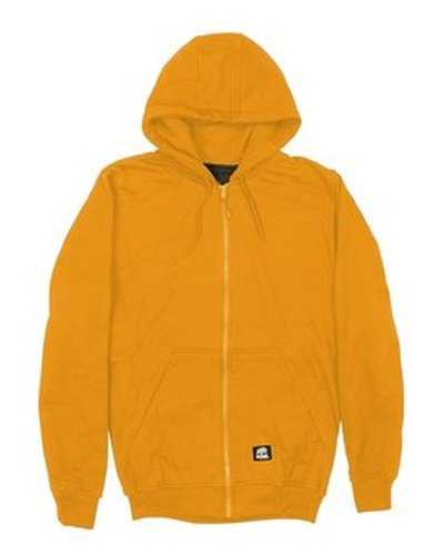 Berne HVF101T Men&#39;s Tall Heritage Thermal Lined Hooded Sweatshirt - Orange - HIT a Double