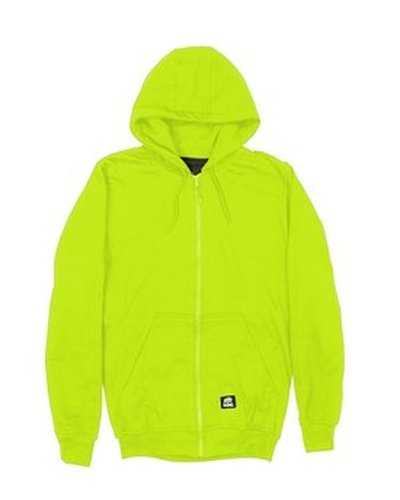 Berne HVF101T Men&#39;s Tall Heritage Thermal Lined Hooded Sweatshirt - Yellow - HIT a Double
