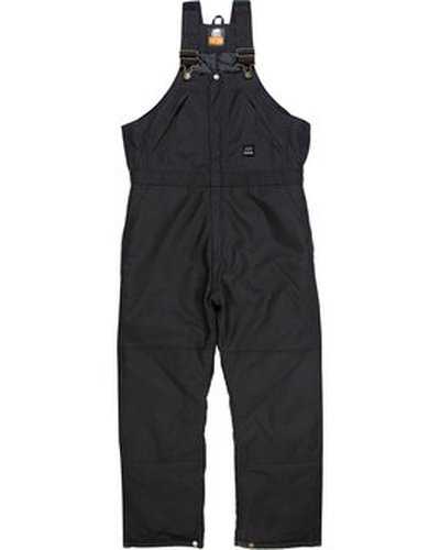Berne NB834 Men&#39;s Icecap Insulated Bib Overall - Black - HIT a Double