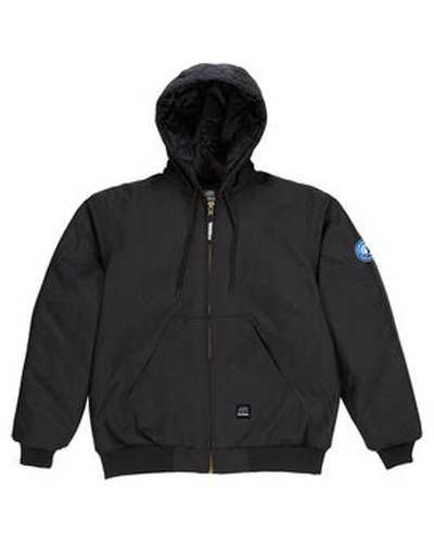 Berne NJ51 Men&#39;s Icecap Insulated Hooded Jacket - Black - HIT a Double