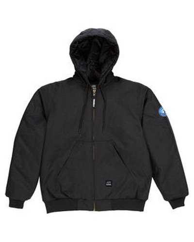 Berne NJ51 Men's Icecap Insulated Hooded Jacket - Black - HIT a Double