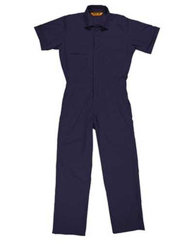 Berne P700 Men&#39;s Axle Short Sleeve Coverall - Navy - HIT a Double
